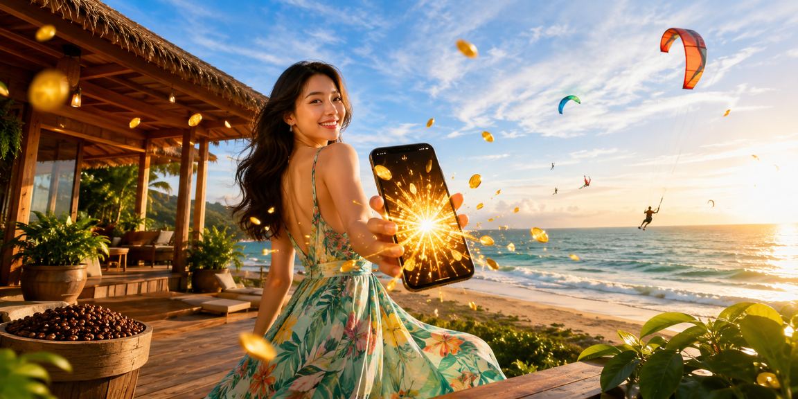 Người dùng truy cập trung tâm trợ giúp hc2 trên điện thoại tại Mũi Né