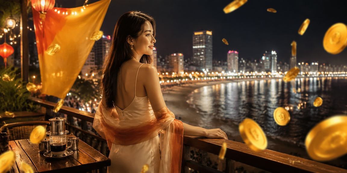 Người dùng hc2 tại Quy Nhơn nhận cashback thưởng khi cầm cà phê bên tay